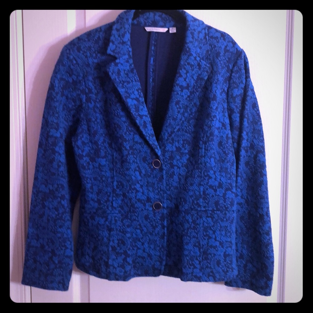 Isaac Mizrahi Blue blazer